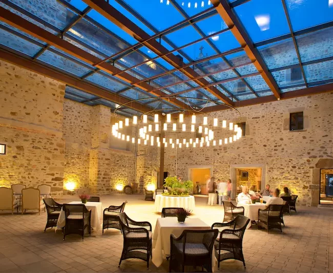 Vista del comedor del claustro